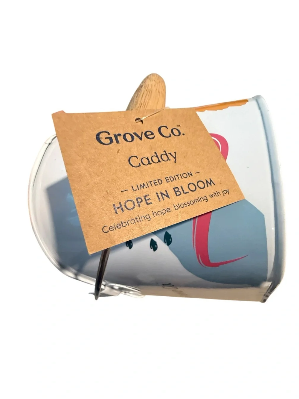 New Grove Collaborative Gray Metal Cleaning Caddy